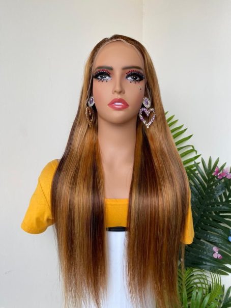 26” #4/30 Straight Genuine Lace Front Wig Copy Copy - Image 3