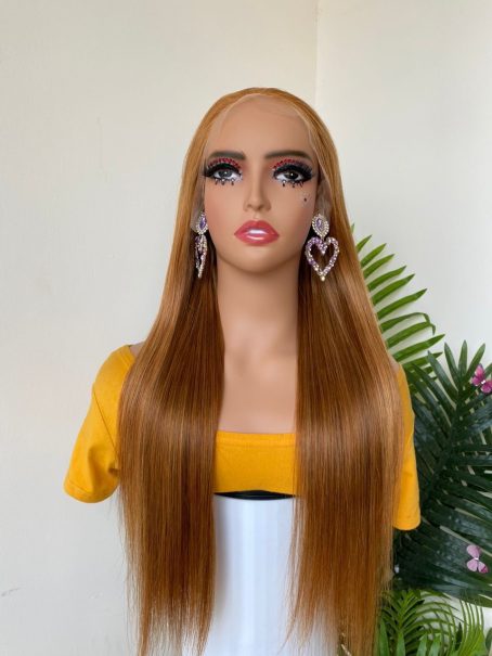 26” #30 Straight Genuine Lace Front Wig Copy - Image 4