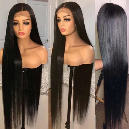 30” Straight Genuine Lace Front Wig - Image 3