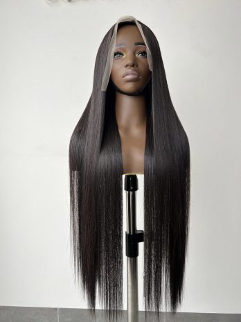 24” Straight Genuine Lace Front Wig