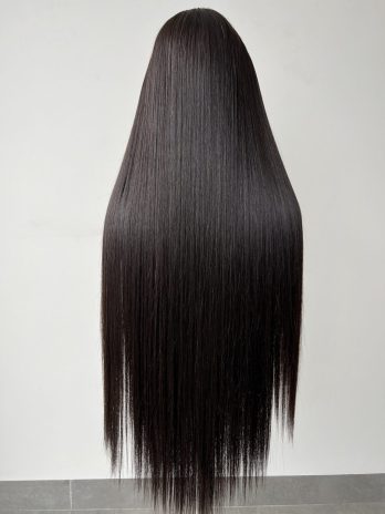 24” Straight Genuine Lace Front Wig