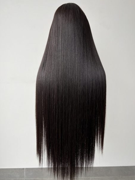 24” Straight Genuine Lace Front Wig - Image 2